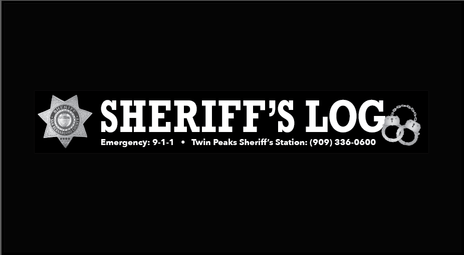 Sheriff’s Log